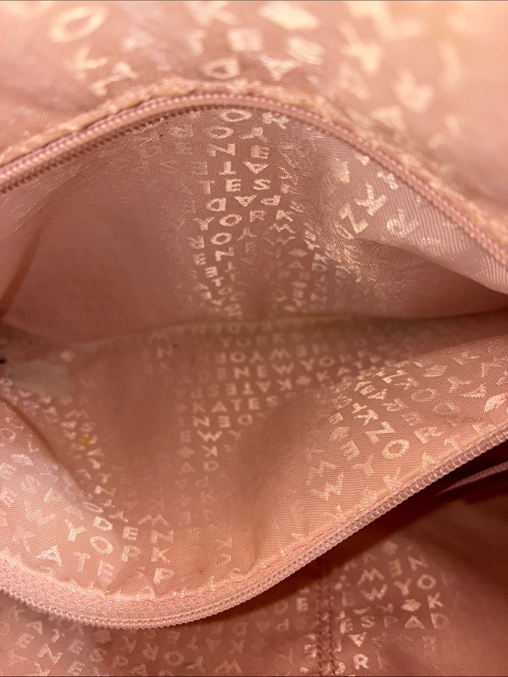 Kate Spade Elegant Pink Polka Dot Satchel - Picture 7 of 7